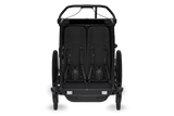 Thule Chariot Sport 2 Double Kinderanhänger  schwarz