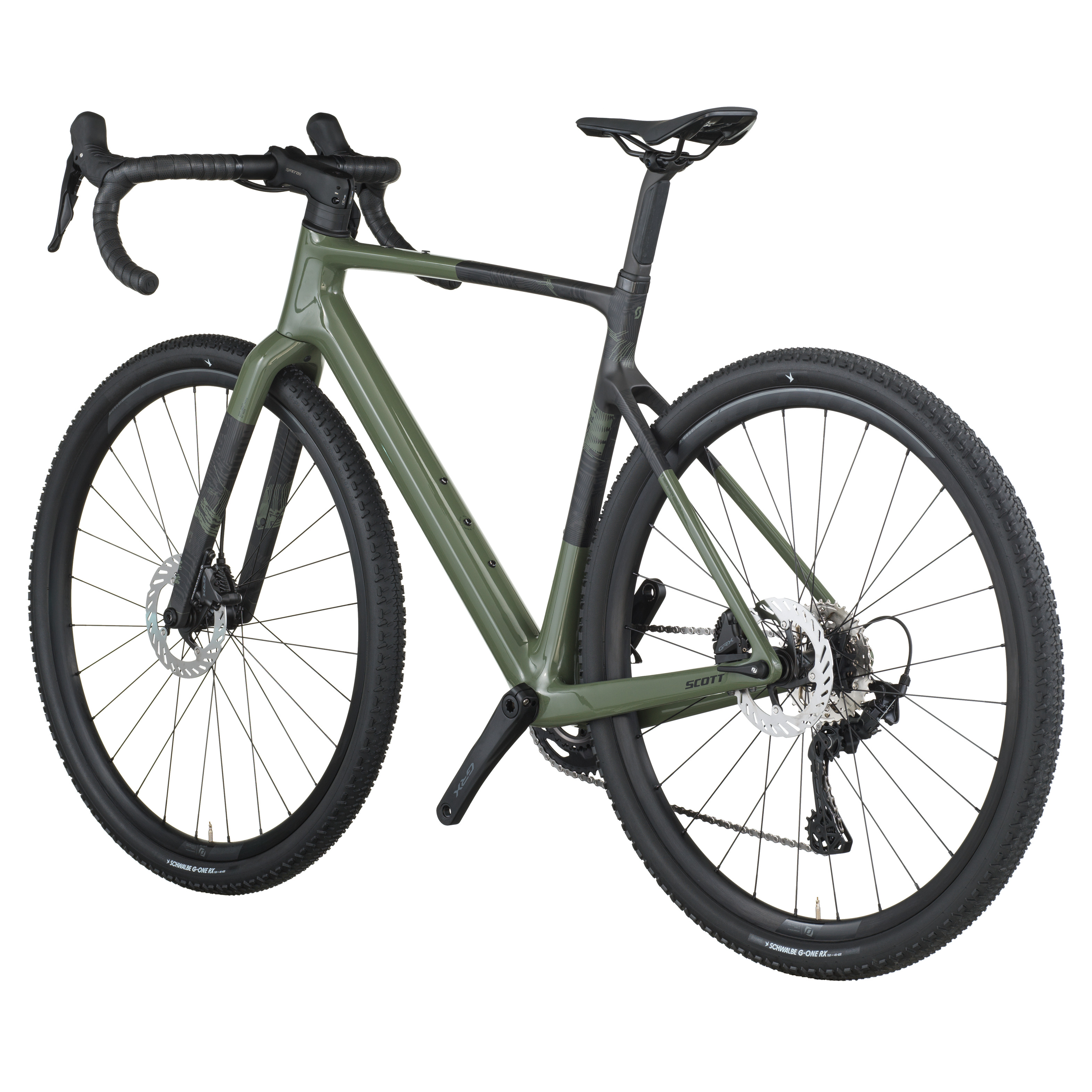 Scott Addict Gravel 40 wenge green (2026)