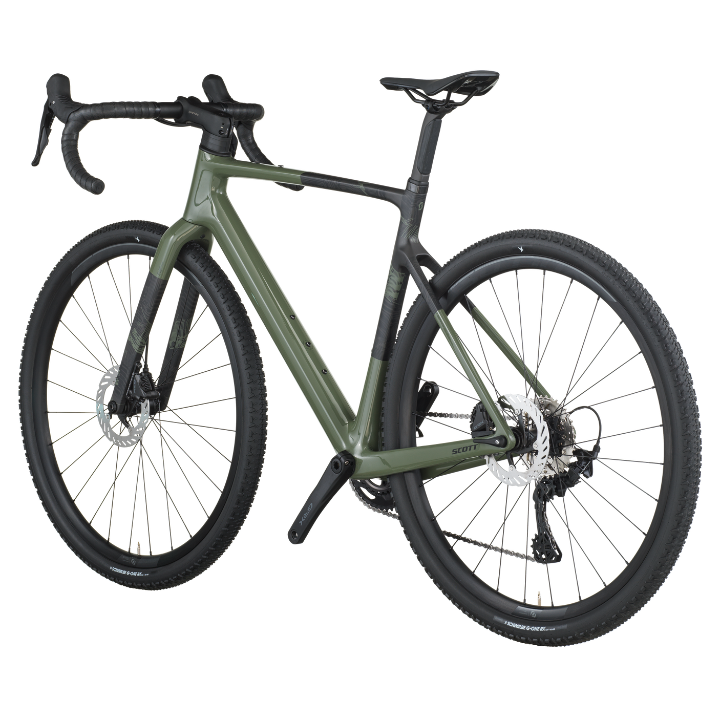 Scott Addict Gravel 40 wenge green (2026)