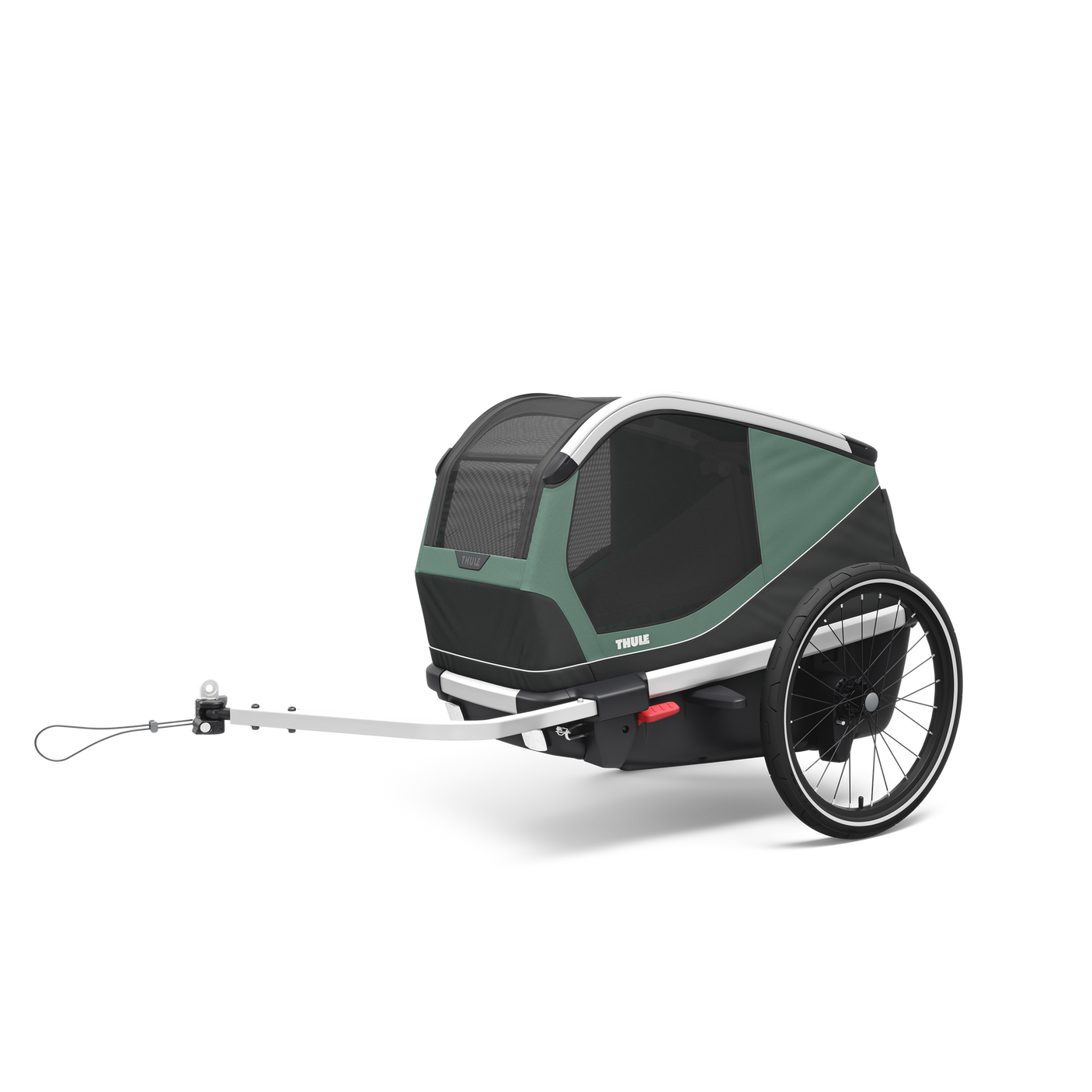 Thule Bexey Hazy M Hundeanhänger grün