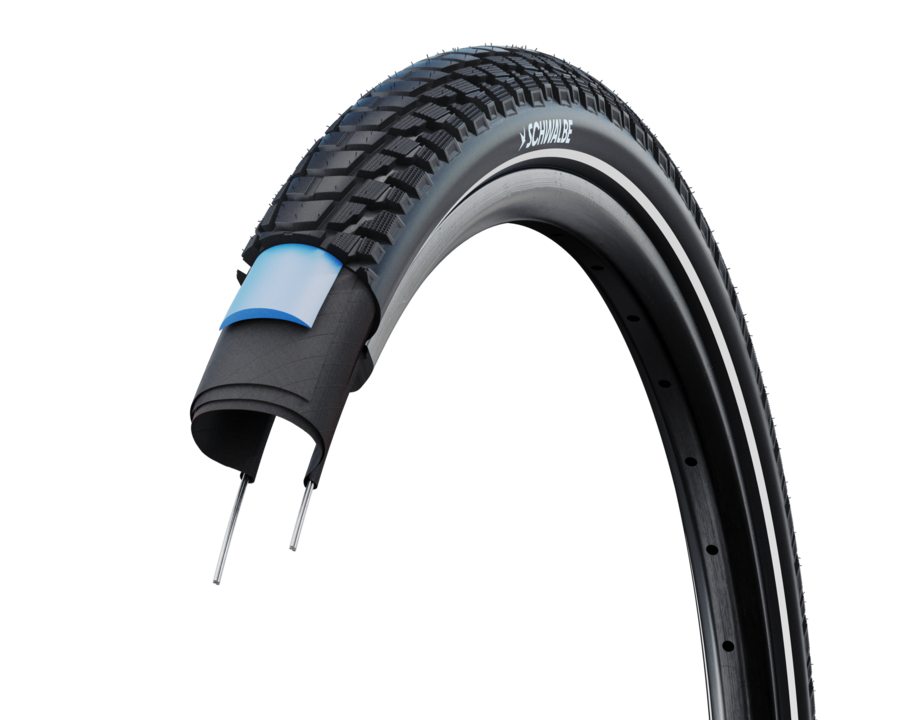 Schwalbe MARATHON PLUS TOUR SmartGuard ADDIX E-50 27,5"  reflex schwarz