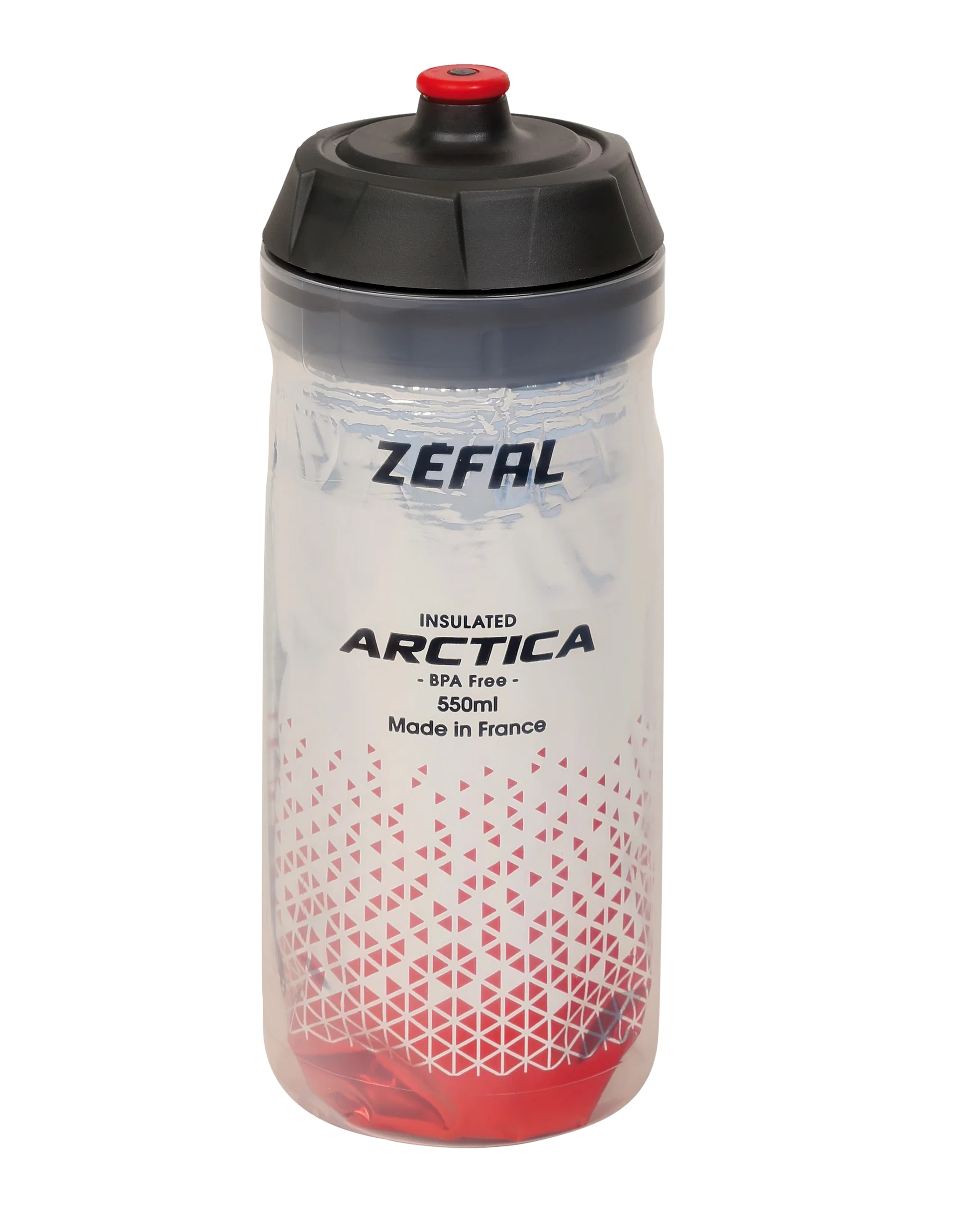 Zefal Arctica 55 Thermo-Trinkflasche 550ml silber/rot