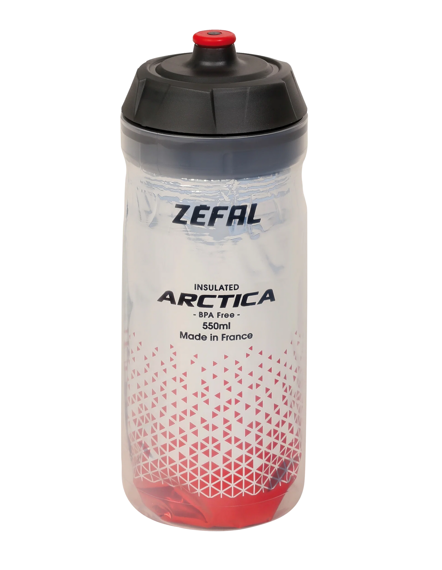 Zefal Arctica 55 Thermo-Trinkflasche 550ml silber/rot