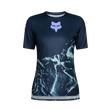 Fox W Ranger SS Jersey Img Print Arctic Blue