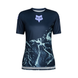 Fox W Ranger SS Jersey Img Print Arctic Blue