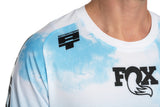 CUBE MTB Trikot X Actionteam kurzarm Herren topas blue