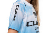 CUBE MTB Trikot ROOKIE X Actionteam kurzarm topas blue