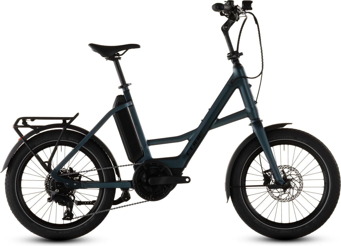 Cube Compact Hybrid 545  royalgreen´n´black (2026)