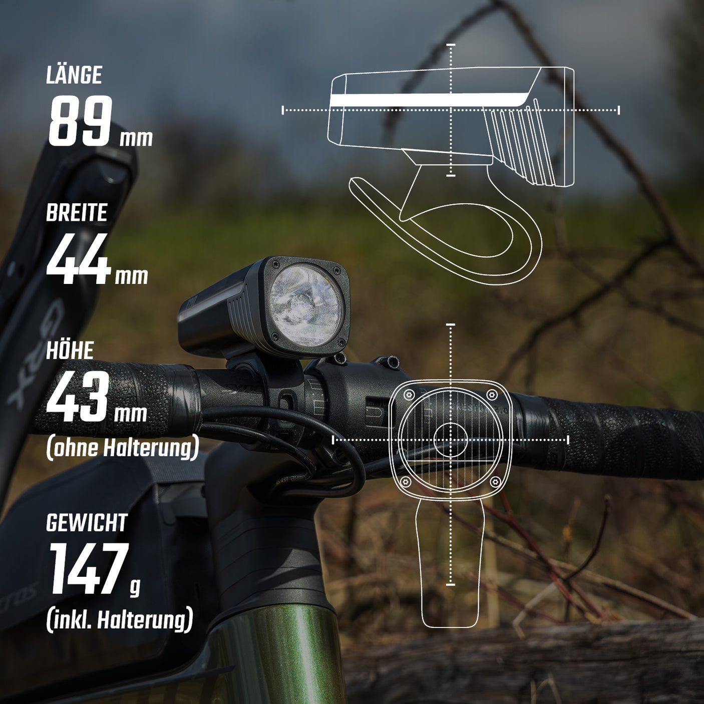 Sigma AURA 120 LINK Frontlicht