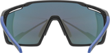 uvex Mtn Perform Radbrille Black-Blue Matt / Mirror Blue