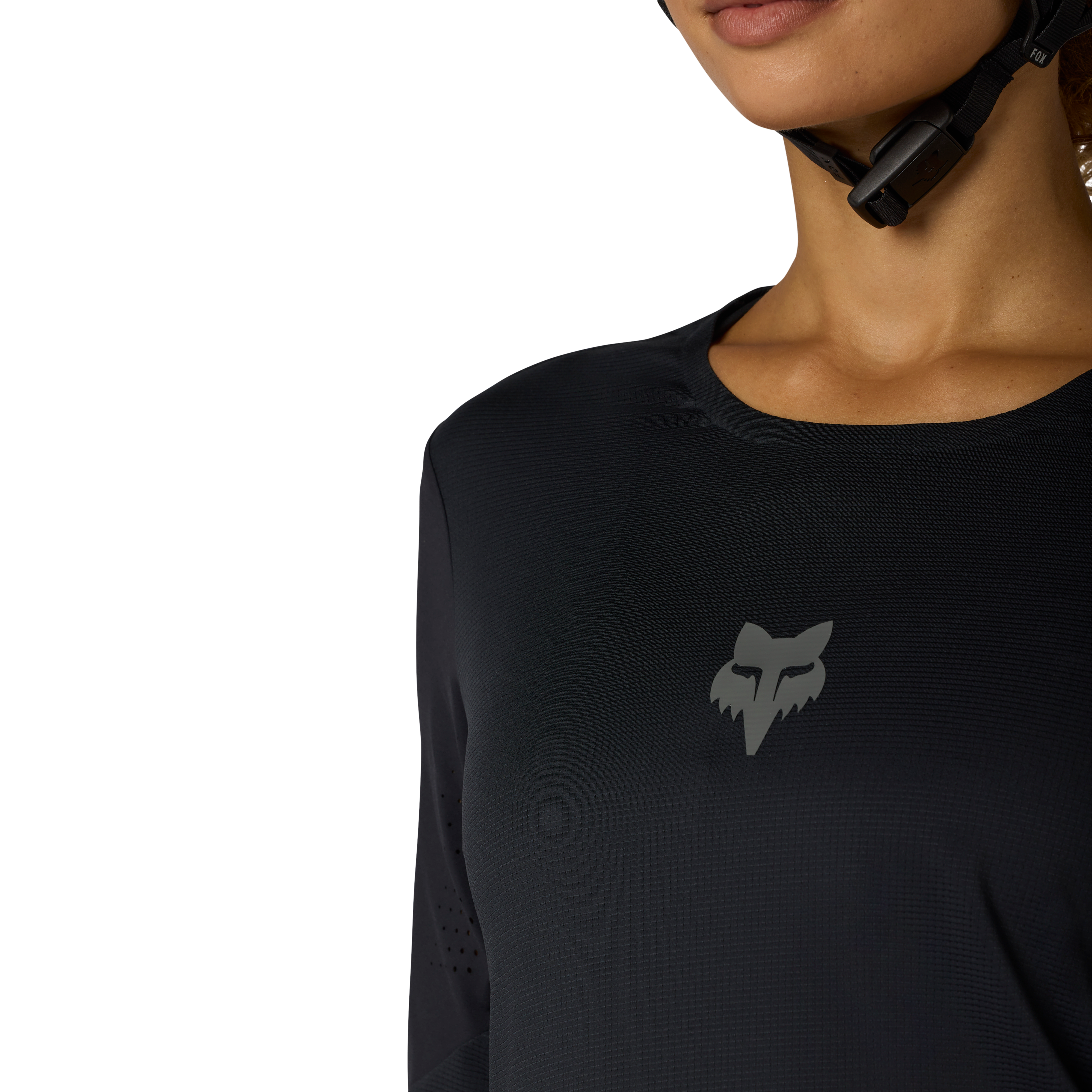 Fox W Flexair LS Jersey Black