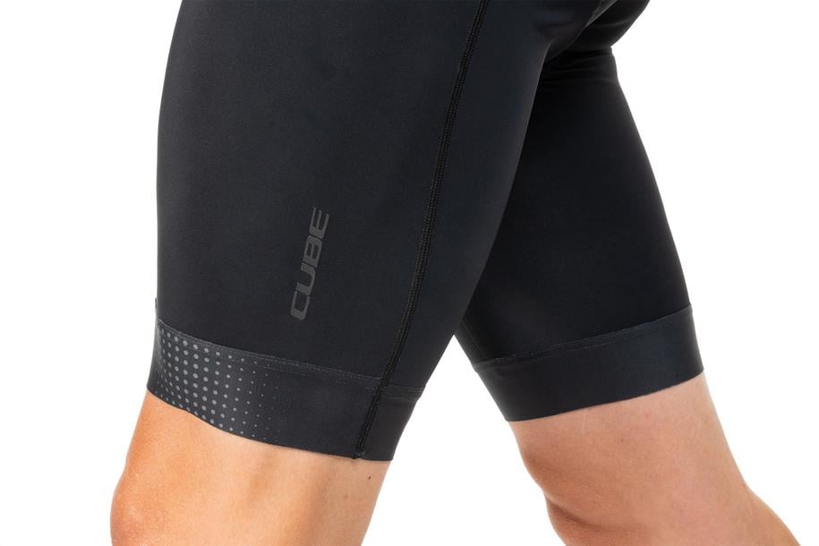 Cube ROAD/XC Trägerhose TEAMLINE kurz black