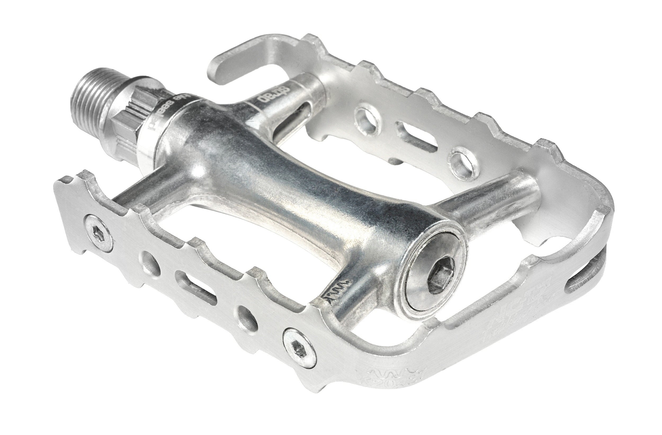 NC-17 Plattformpedal Trekking Pro, Alu, Präzisionslager silber
