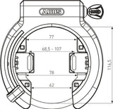 Abus GRANIT XPlus™ 6950 M AM NR BK