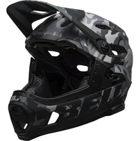 Bell Super DH Mips Full Face Helm | matte/gloss black camo – aktuelle Variante