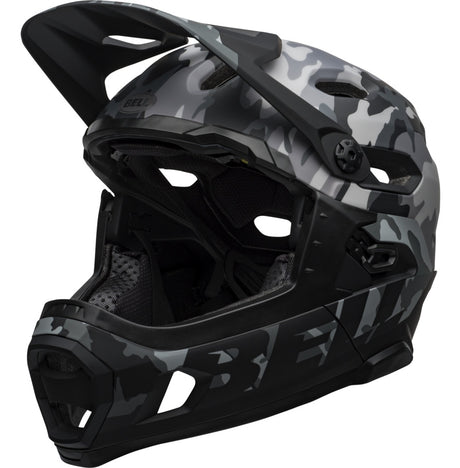 Bell Super DH Mips matte/gloss black camo