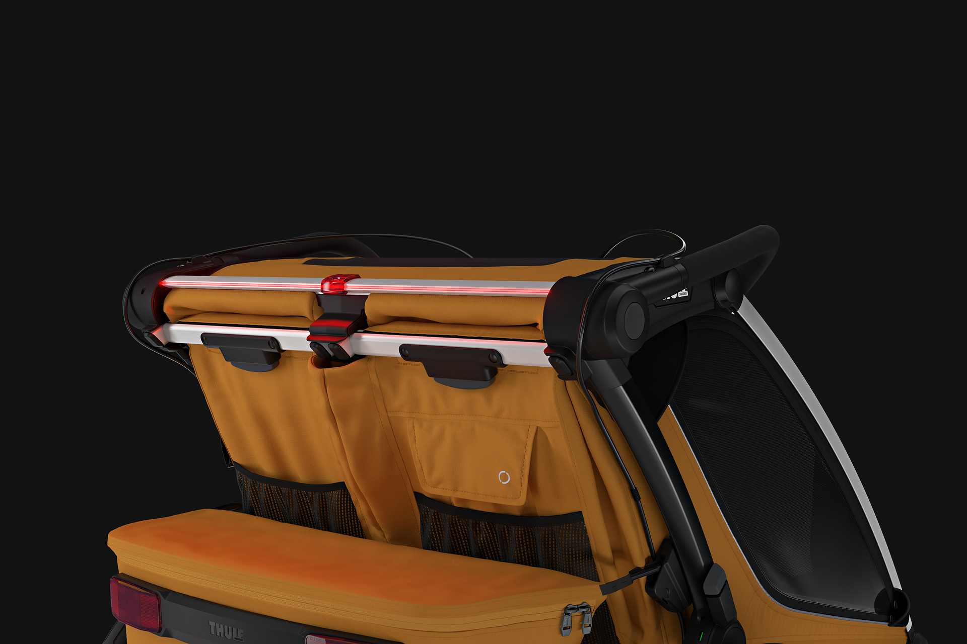Thule Chariot Sport 2 Double Kinderanhänger  natural gold