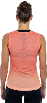 CUBE WS Funktionsunterhemd Mesh ärmellos coral