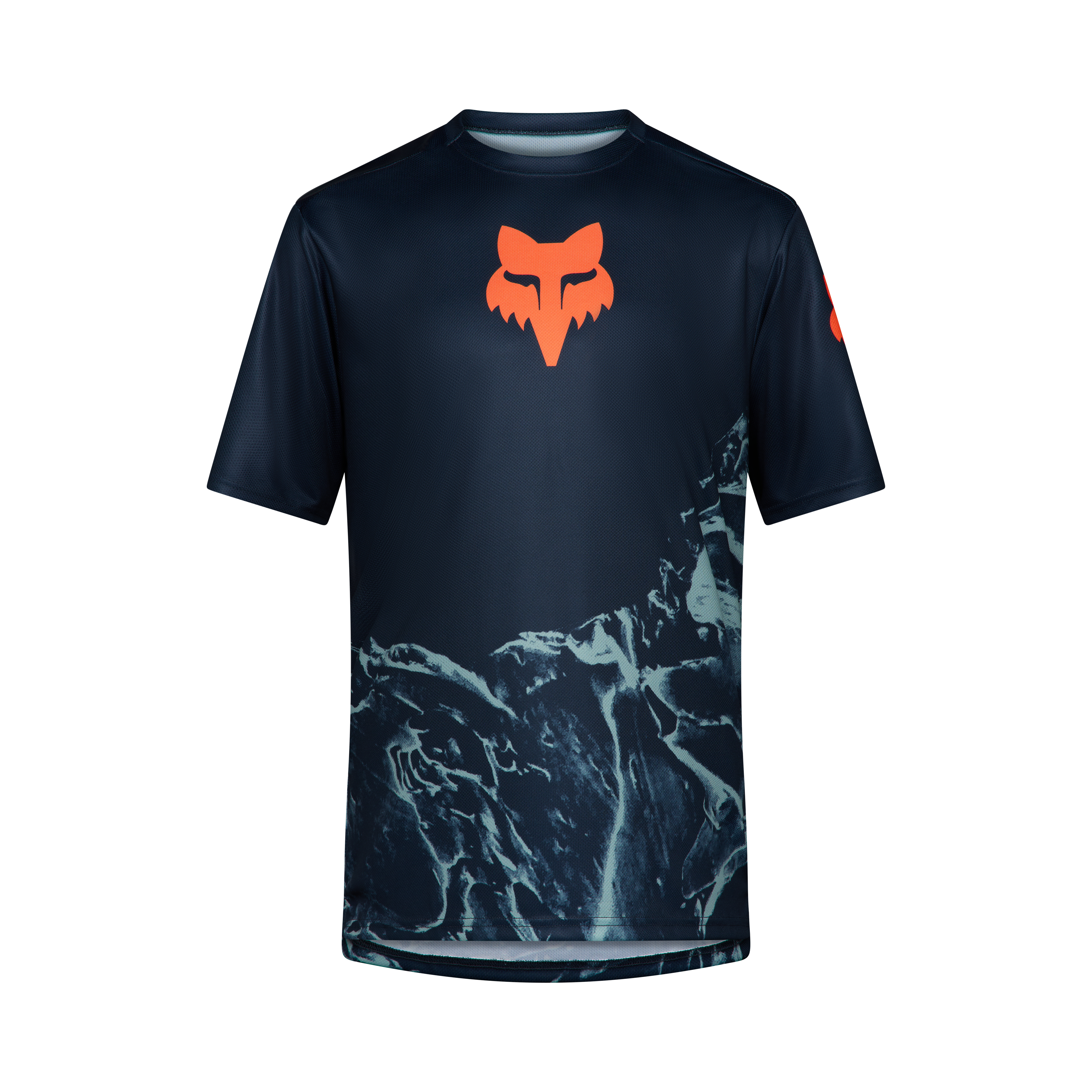 Fox Ranger SS Jersey Img Print Arctic Blue
