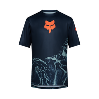 Fox YTH Ranger SS Jersey Img Print Arctic Blue
