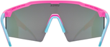 uvex Flowline Radbrille Pink Matt / Mirror Blue