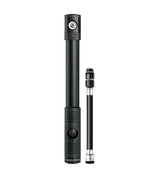 Crankbrothers Klic HP Handpumpe inkl. Rahmenhalter  Midnight Editionblack
