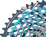 SRAM XG-1299 Eagle Kassette 12-fach bunt/schwarz