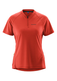 Gonso SITIVO Jersey Blue | Damen Trikot kurzarm | paprika flame – aktuelle Variante
