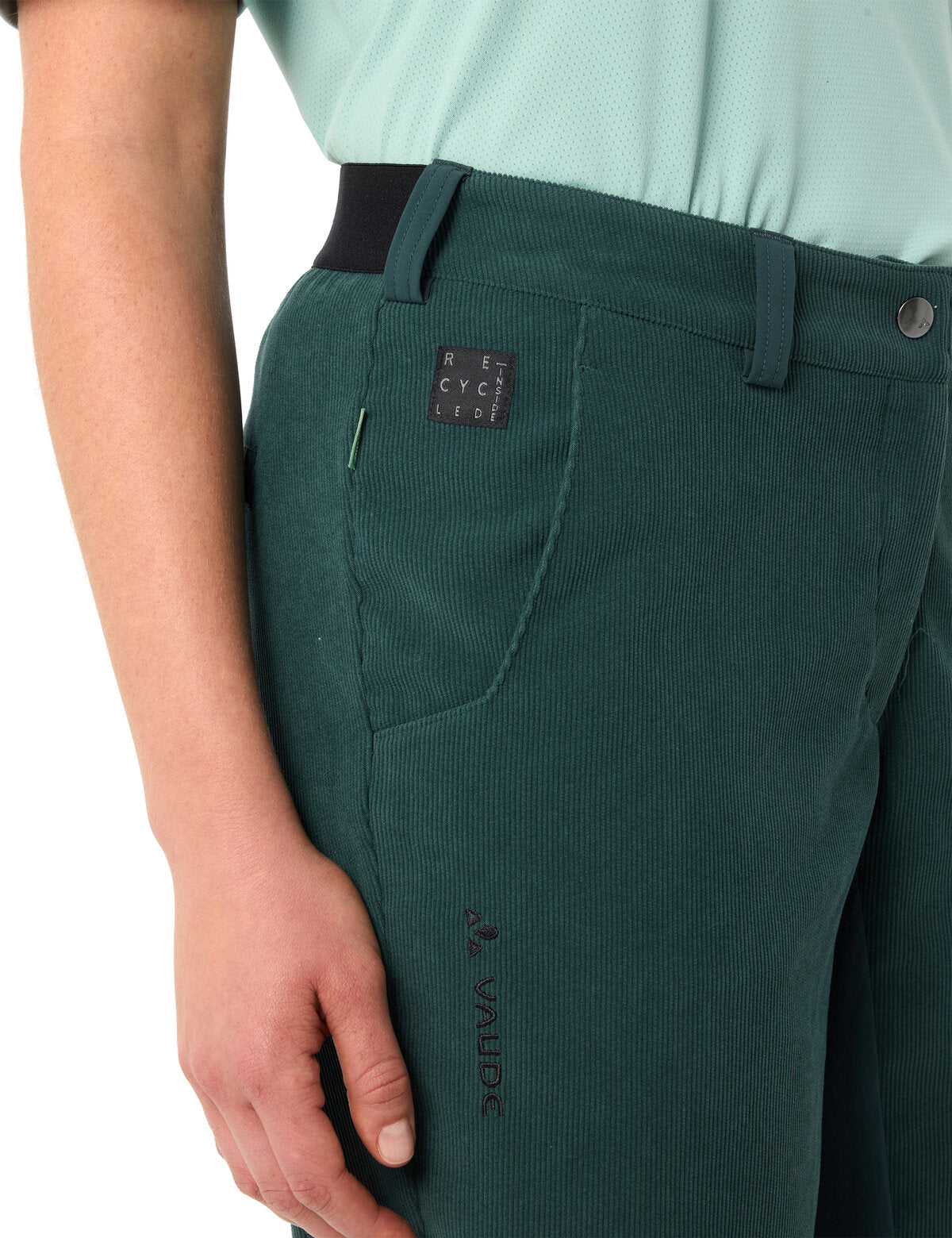 VAUDE Women's Loamer Base Cord Shorts deep pond