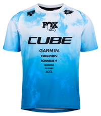 CUBE MTB Trikot ROOKIE X Actionteam kurzarm topas blue