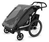 Thule Chariot Sport 2 Double Kinderanhänger  schwarz