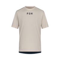 Fox Ranger SS Jersey Wordmark Chalk