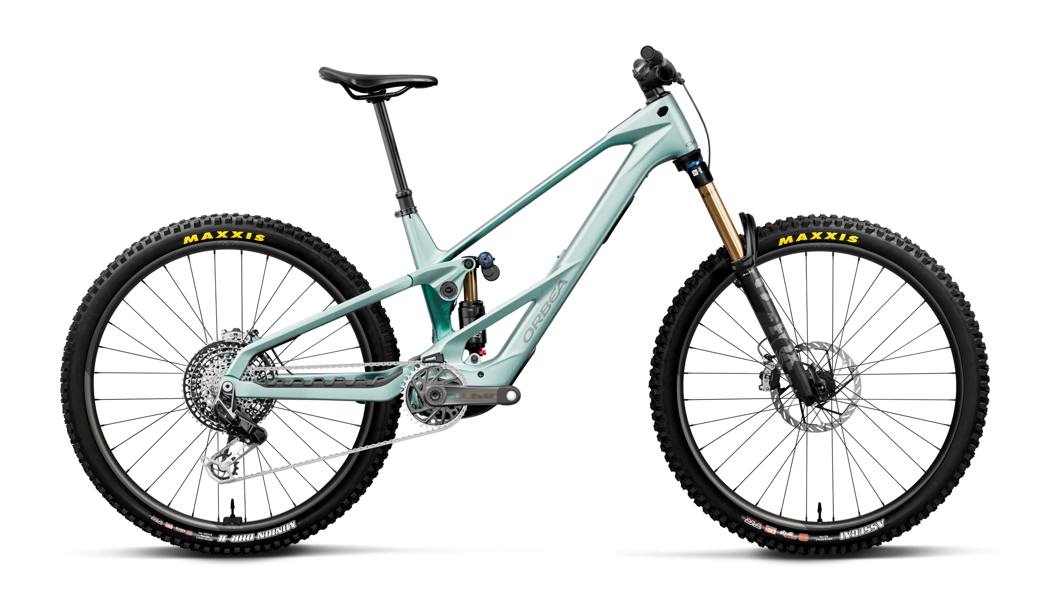 Orbea WILD LT M-LTD RS Smooth Silver (Matt) - Escape Green C. View (Gloss) (2027)