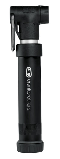 Crankbrothers Gem S Handpumpe inkl. Rahmenhalter  Midnight Editionblack