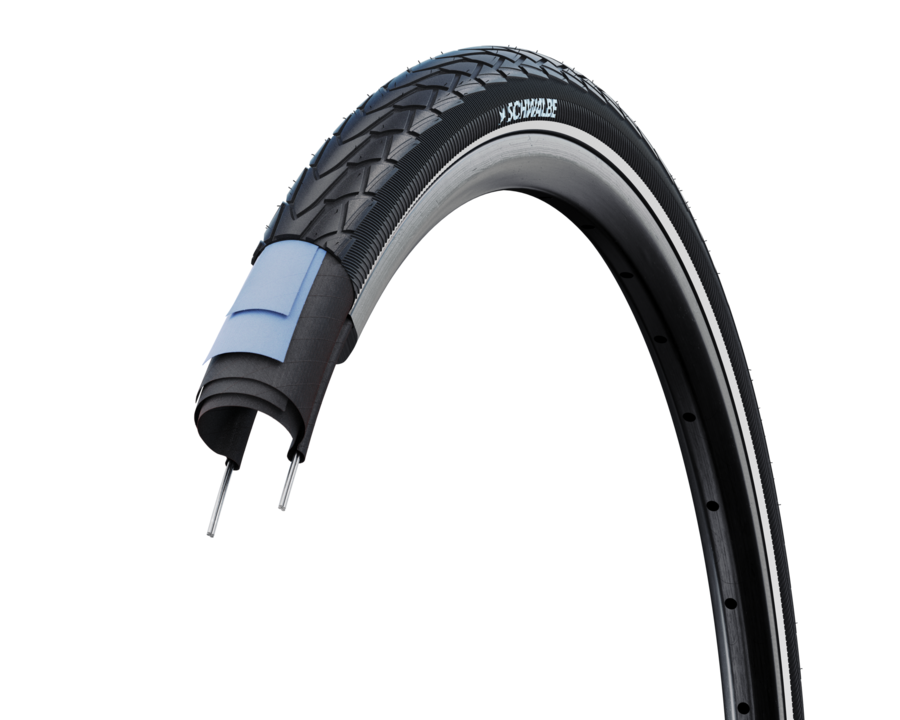 Schwalbe MARATHON RACER RaceGuard ADDIX 28" Tubeless Ready reflex schwarz