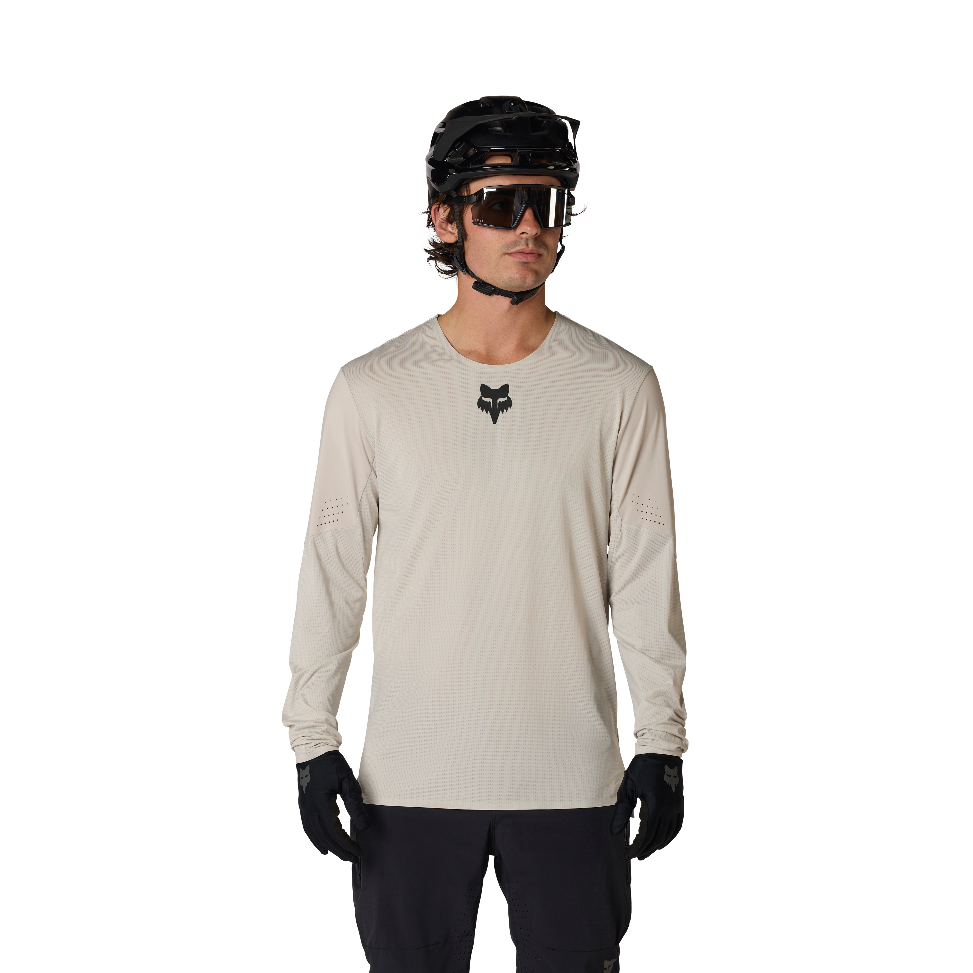 Fox Flexair LS Jersey Chalk
