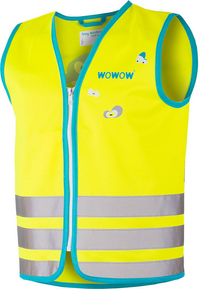 Wowow Crazy Monster Jacket | Kinder Fahrradweste | gelb – aktuelle Variante