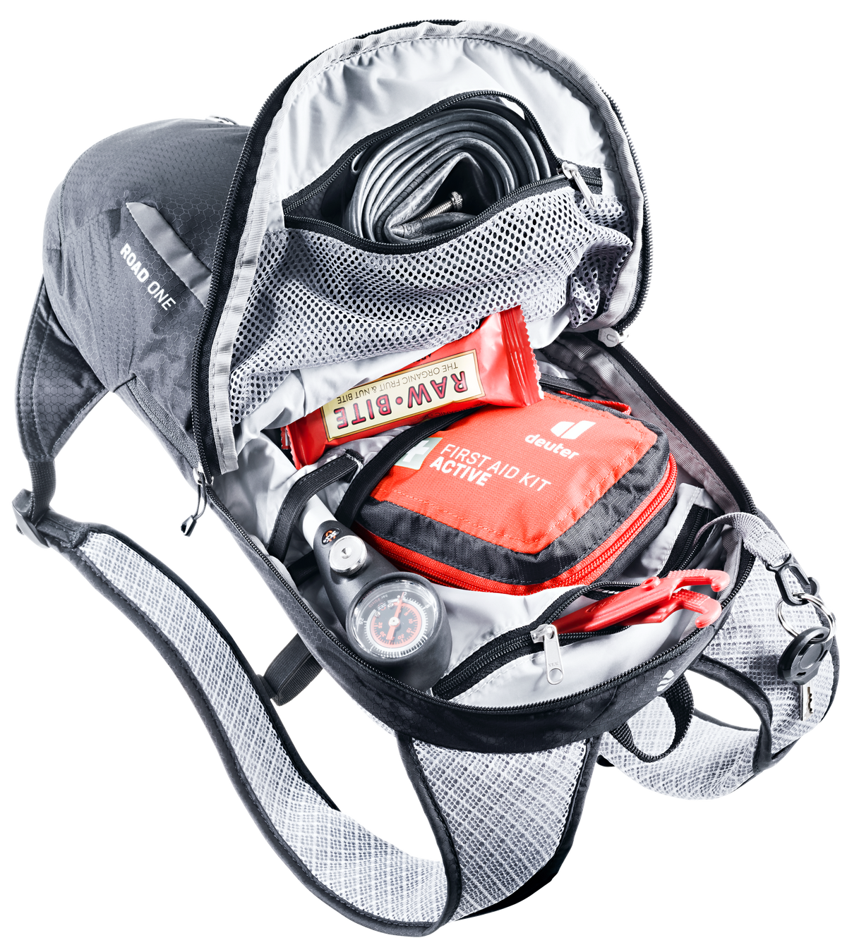 deuter Road One Fahrradrucksack schwarz
