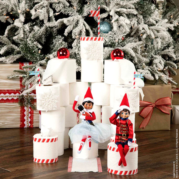 Elfa y Cuento Chica The Elf on the Shelf