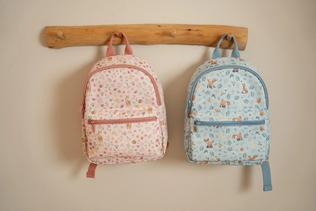Mochila infantil Fairy Garden rosa Little Dutch