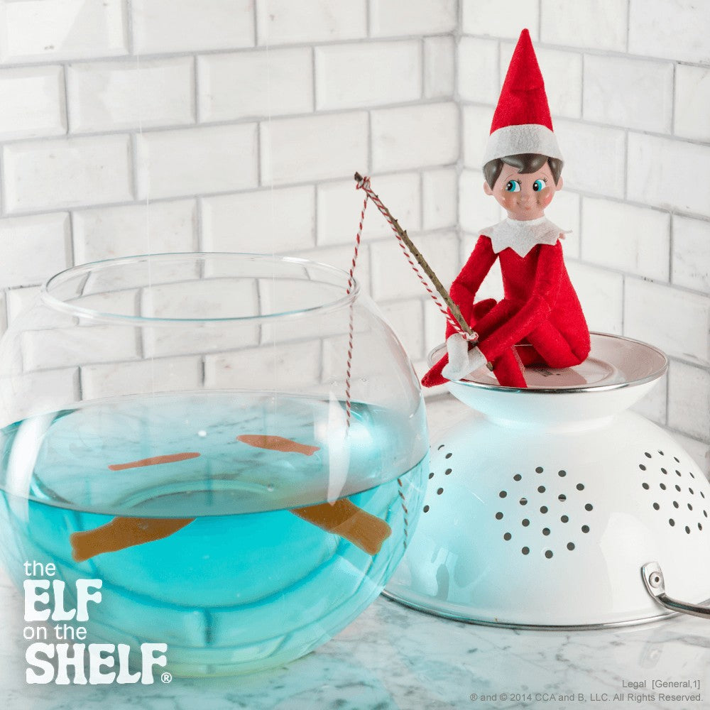 Elfa y Cuento Chica The Elf on the Shelf
