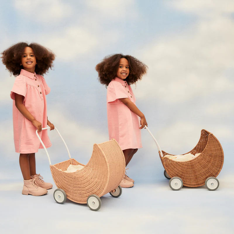 Carrito Moon ratán natural Olli Ella