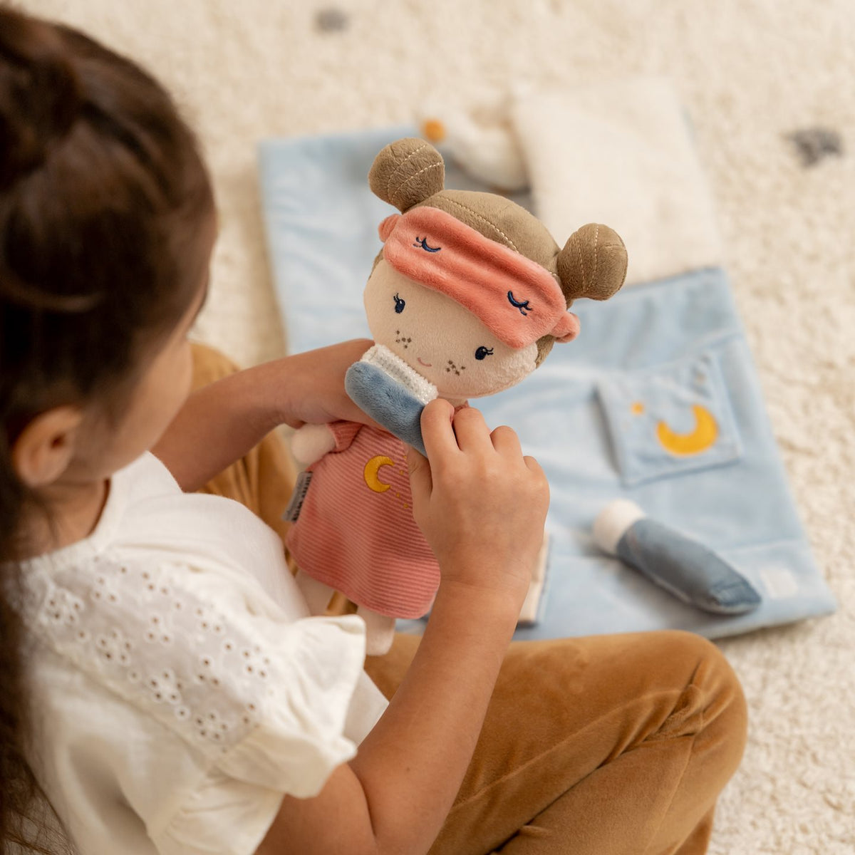 Playset noche fuera Muñeca Rosa Little Dutch