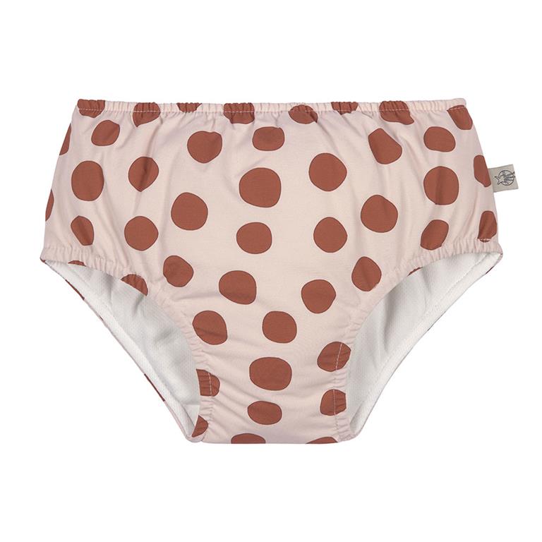 Bañador braguita pañal niña Dots rosa de Lassig