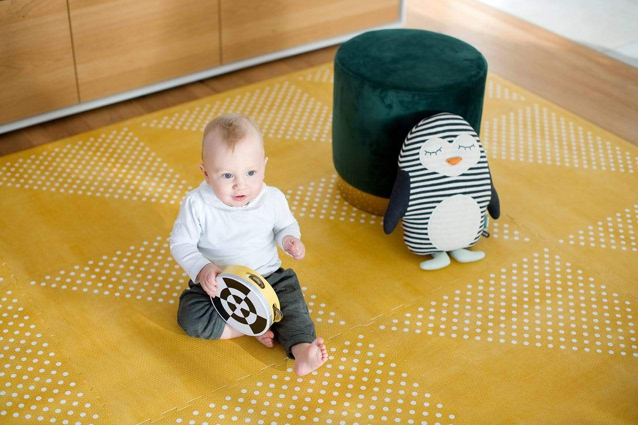 Alfombra de juego Toddlekind Earth Mostaza