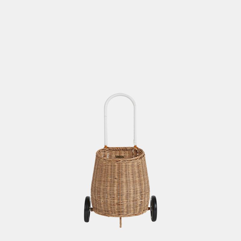 Carrito de la compra ratán Natural Olli Ella