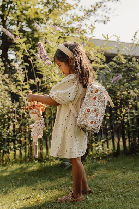 Mochila infantil Vintage flores de Little Dutch