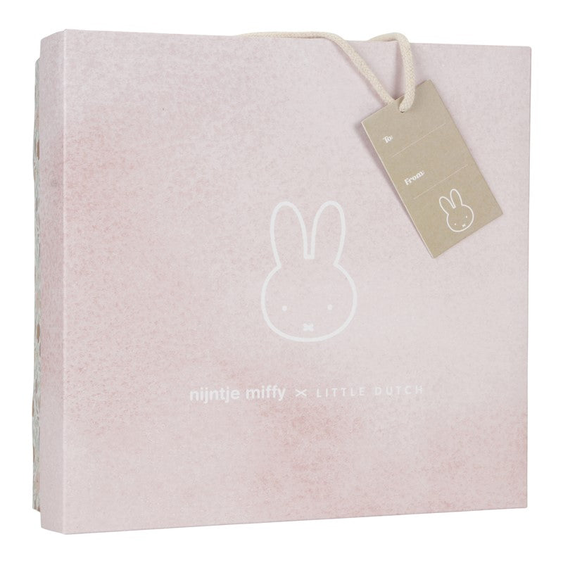 Caja regalo bebé Miffy Vintage Flores Little Dutch