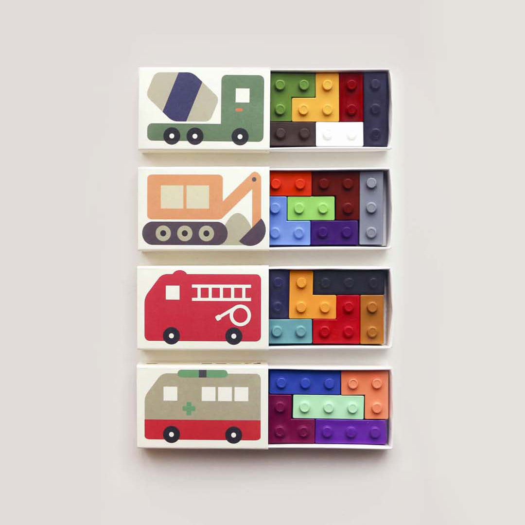 Set de 23 crayon Coches Goober
