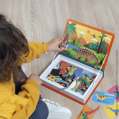 Magneti book Dinosaurios Janod